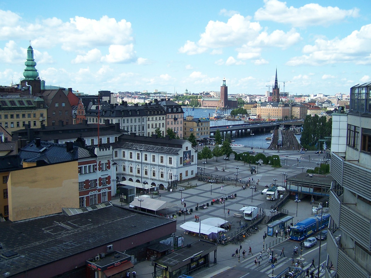 stockholm slussen city museum free photo