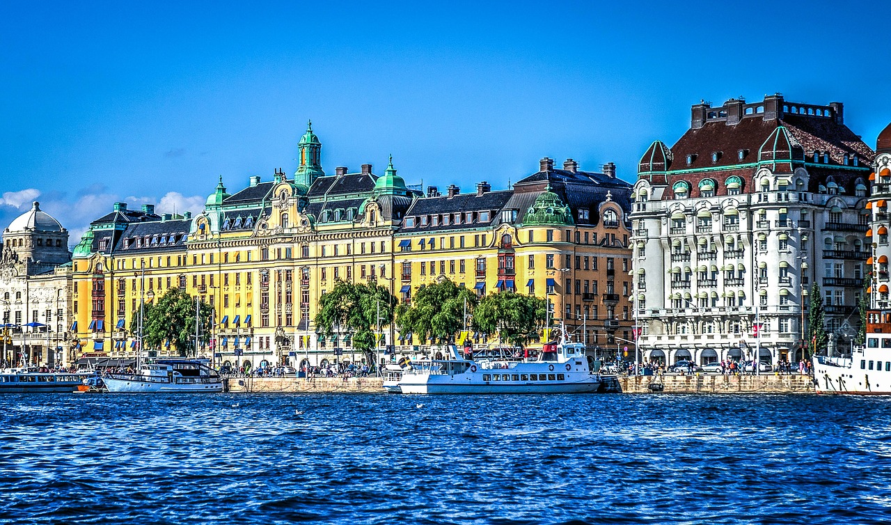 stockholm sweden castle free photo