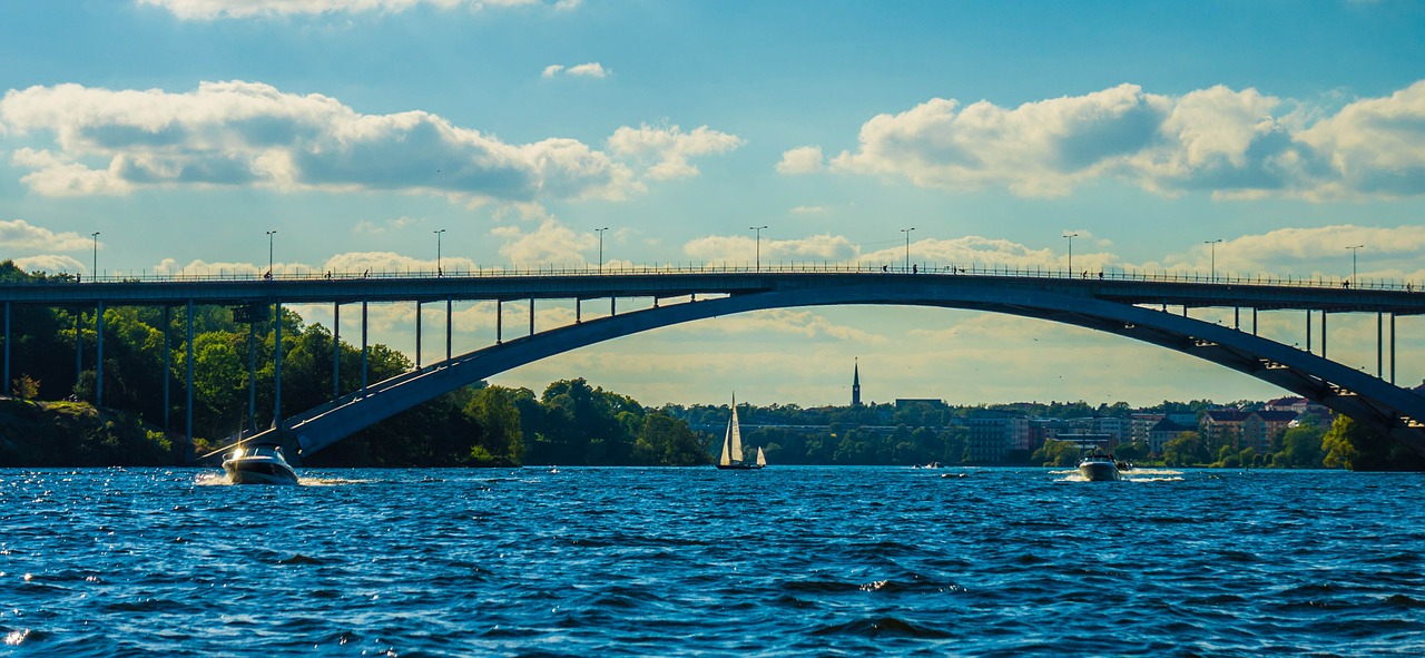 stockholm sweden bridge free photo