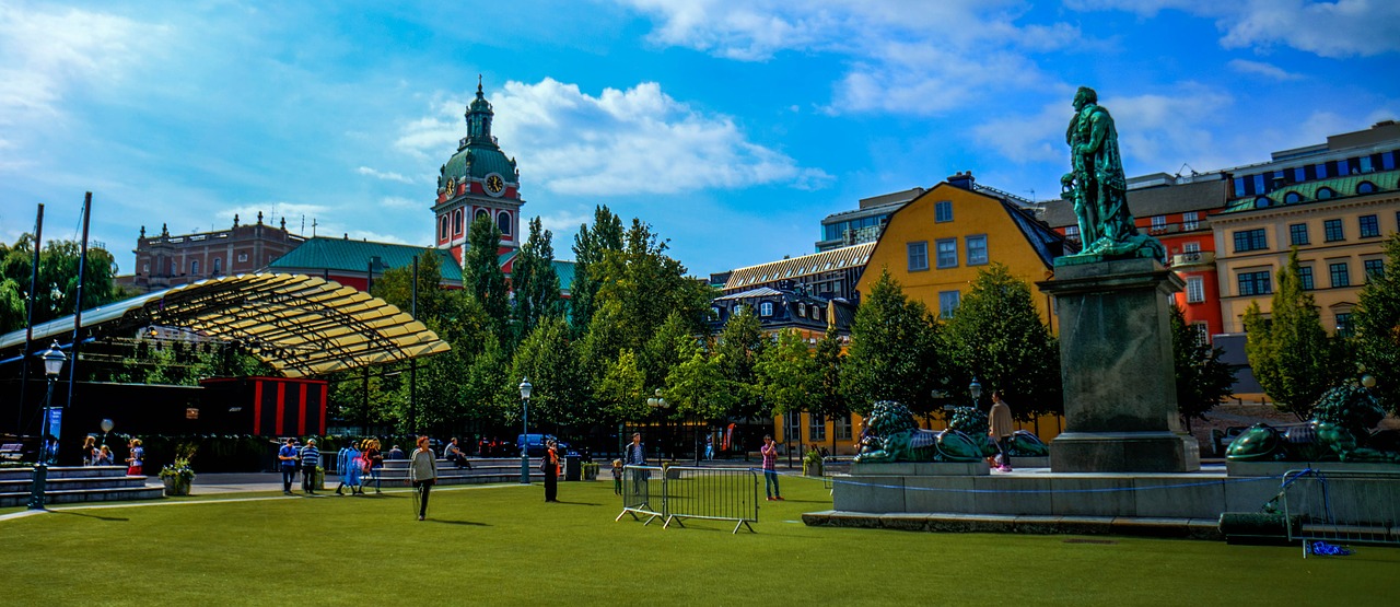 stockholm sweden park free photo