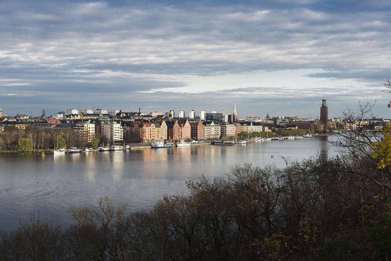 stockholm views water free photo