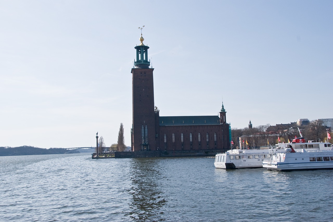 stockholm town hall nobel prize free photo