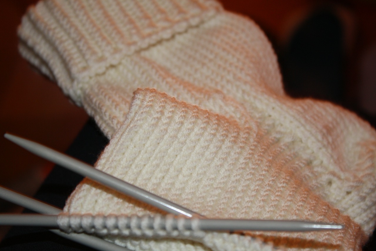 stocking knit wool free photo