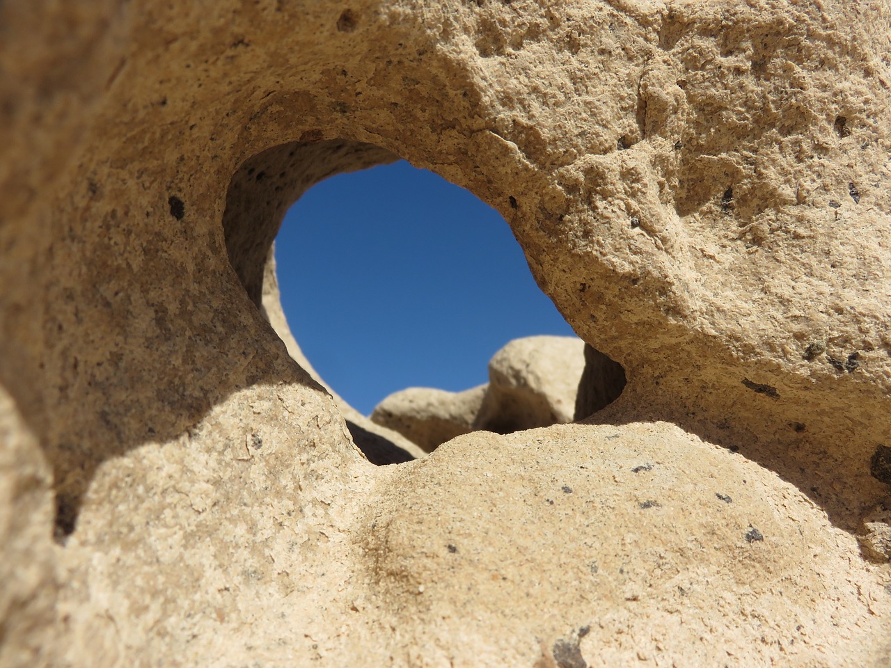 stone hole fuerteventura free photo