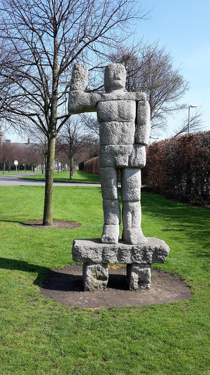 stone man ireland free photo