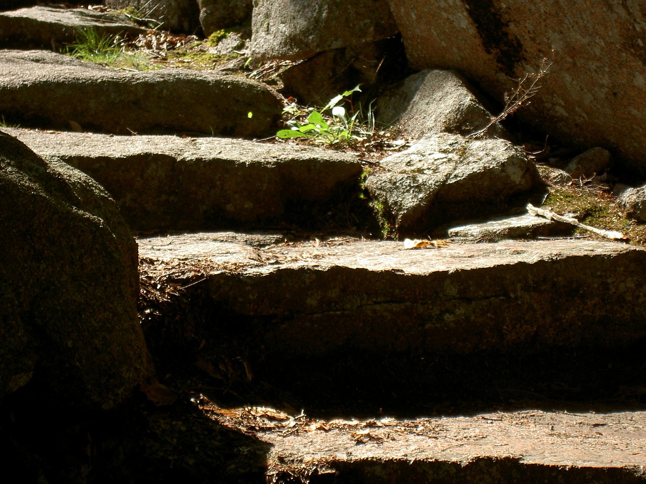 stone steps path free photo