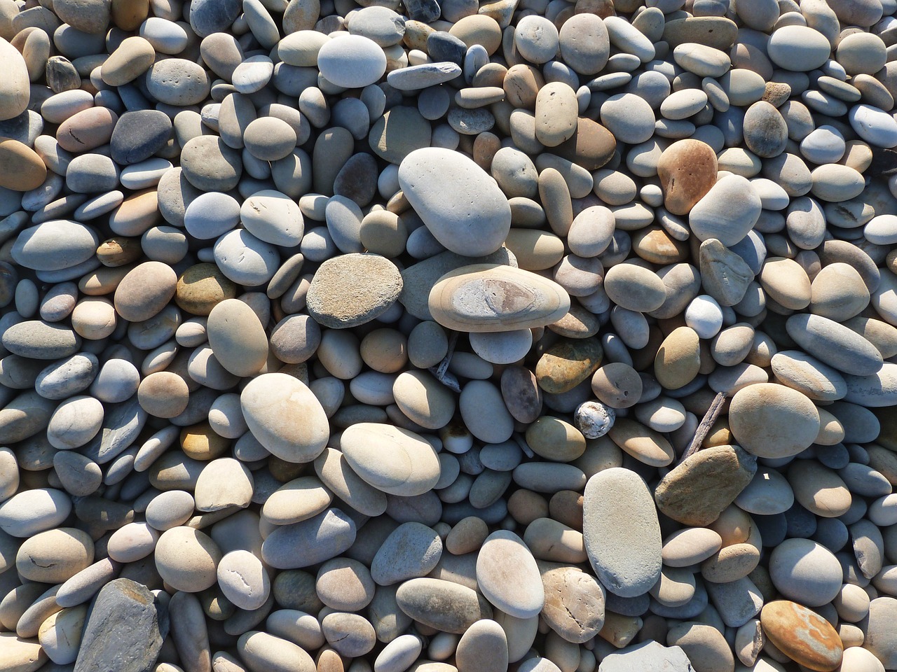 stone boulders beach free photo