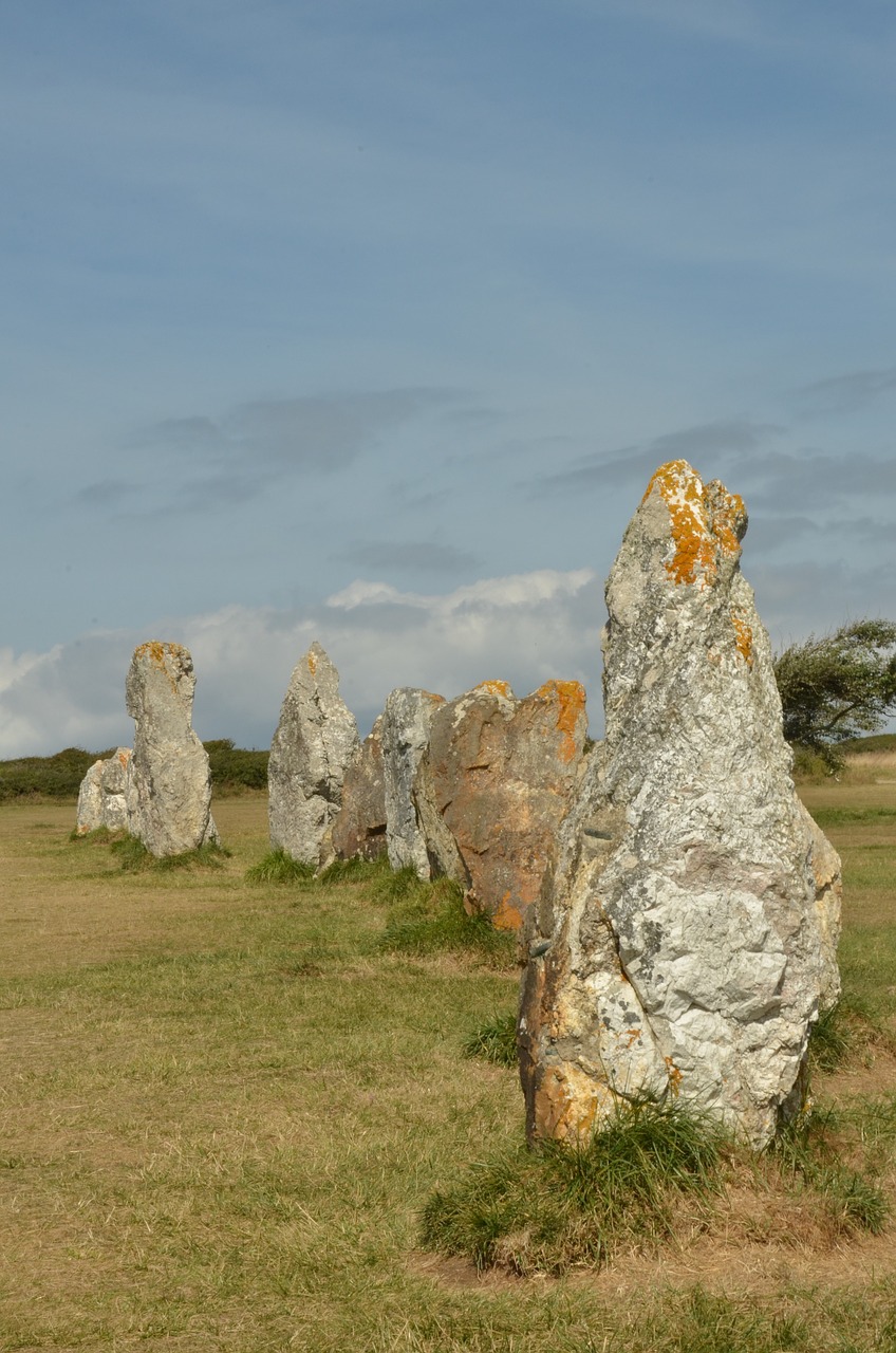 stone rock menhir free photo