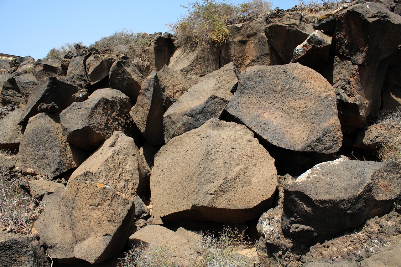 stone rock lava free photo