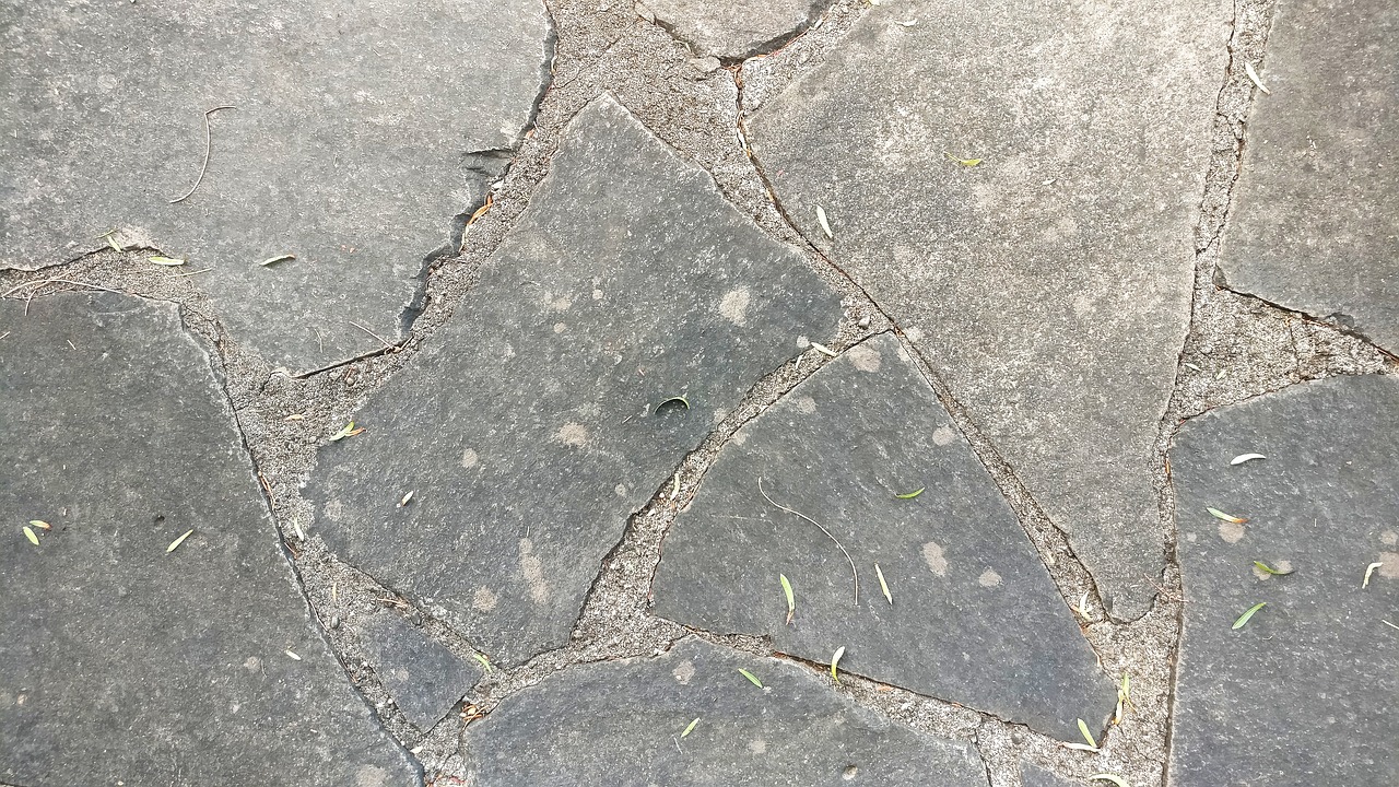 stone floor gray free photo