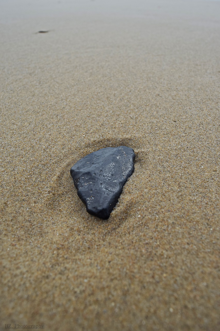 stone beach sand free photo