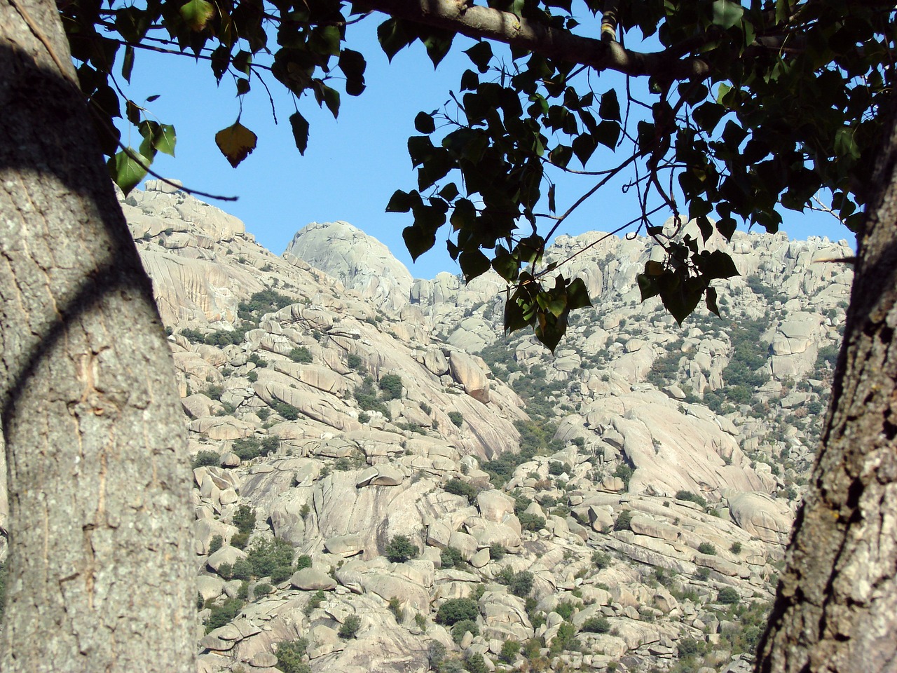 stone stone mountain pedriza free photo