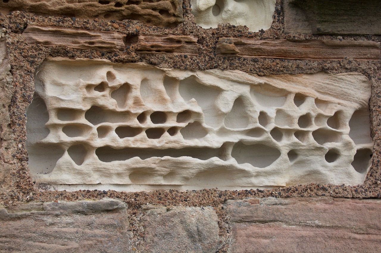 stone wall weathered free photo