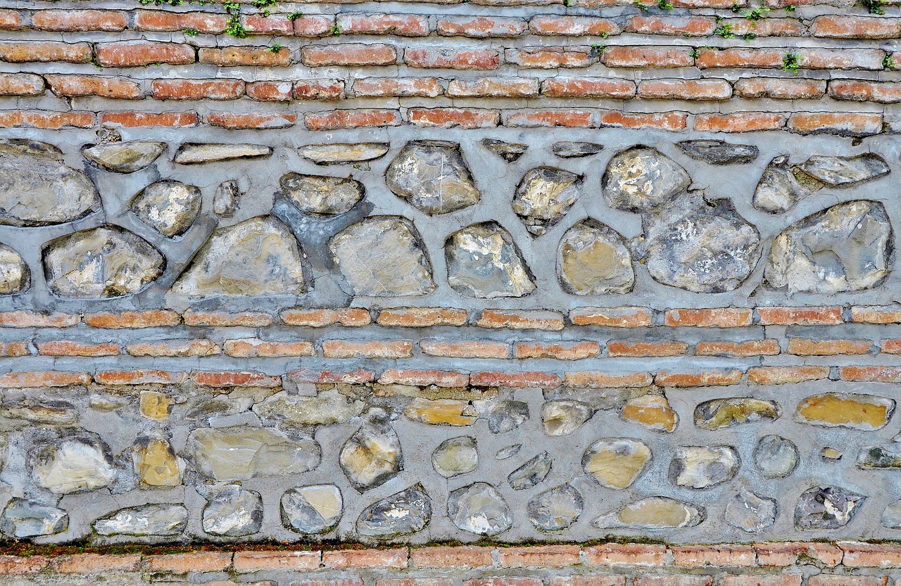stone brick wall free photo