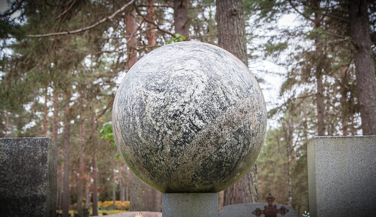 stone ball shape free photo