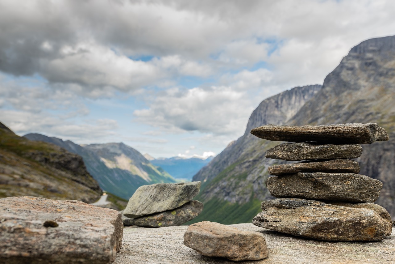 stone  norway  mountains free photo