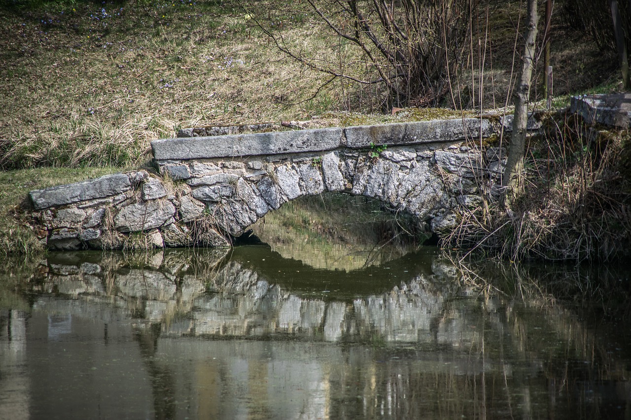 stone  bridge  surface free photo