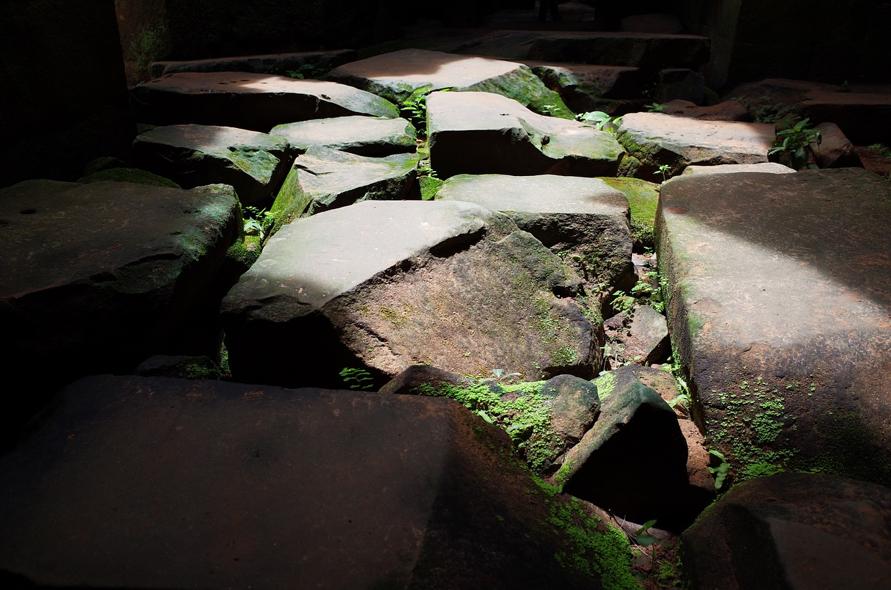 stone shadow rock free photo