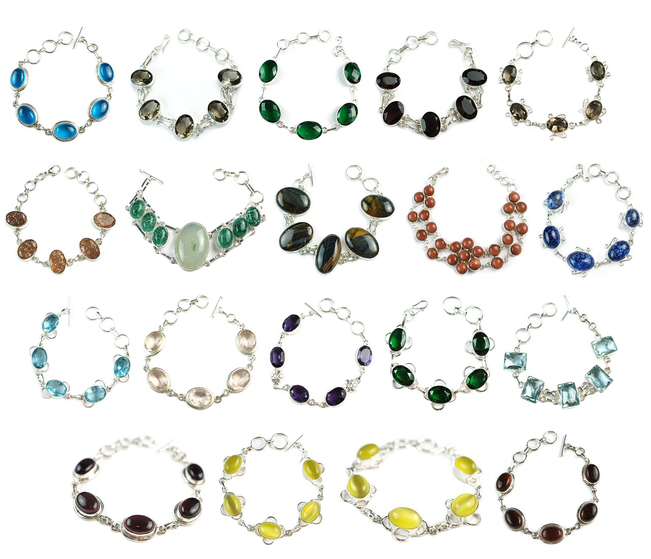 stone colorful bracelets free photo