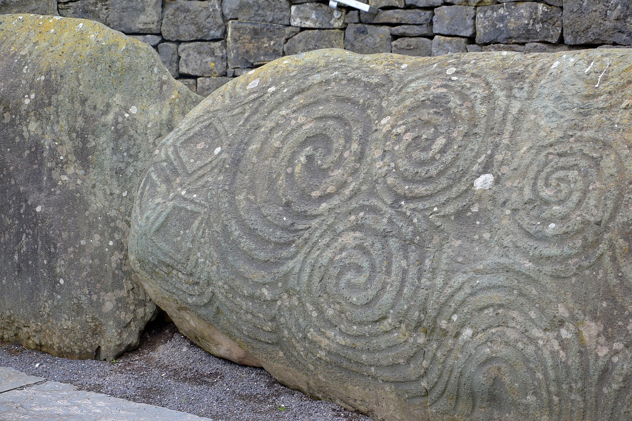 stone celtic newgrange free photo