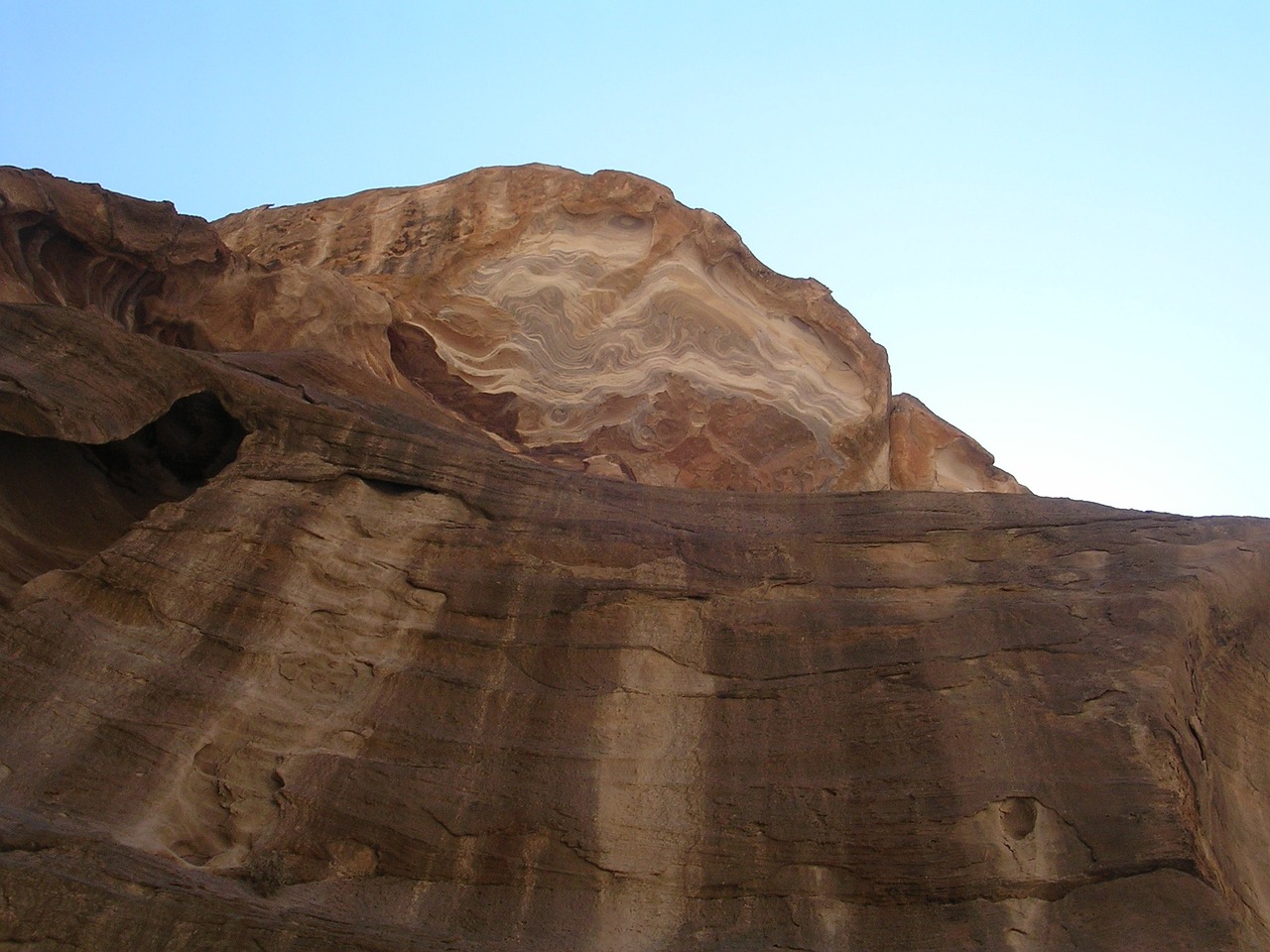 stone petra jordan free photo