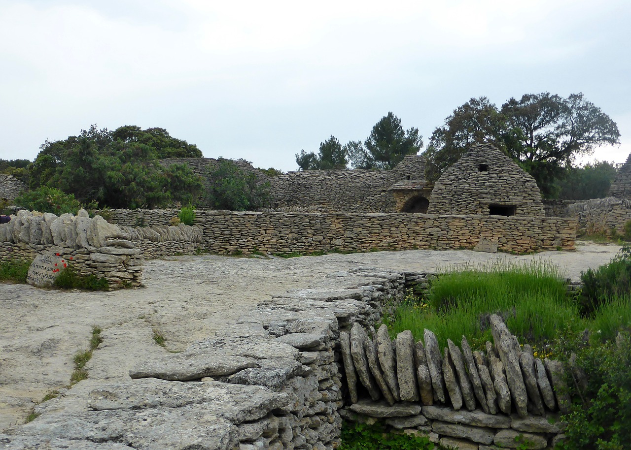 stone wall buildings free photo