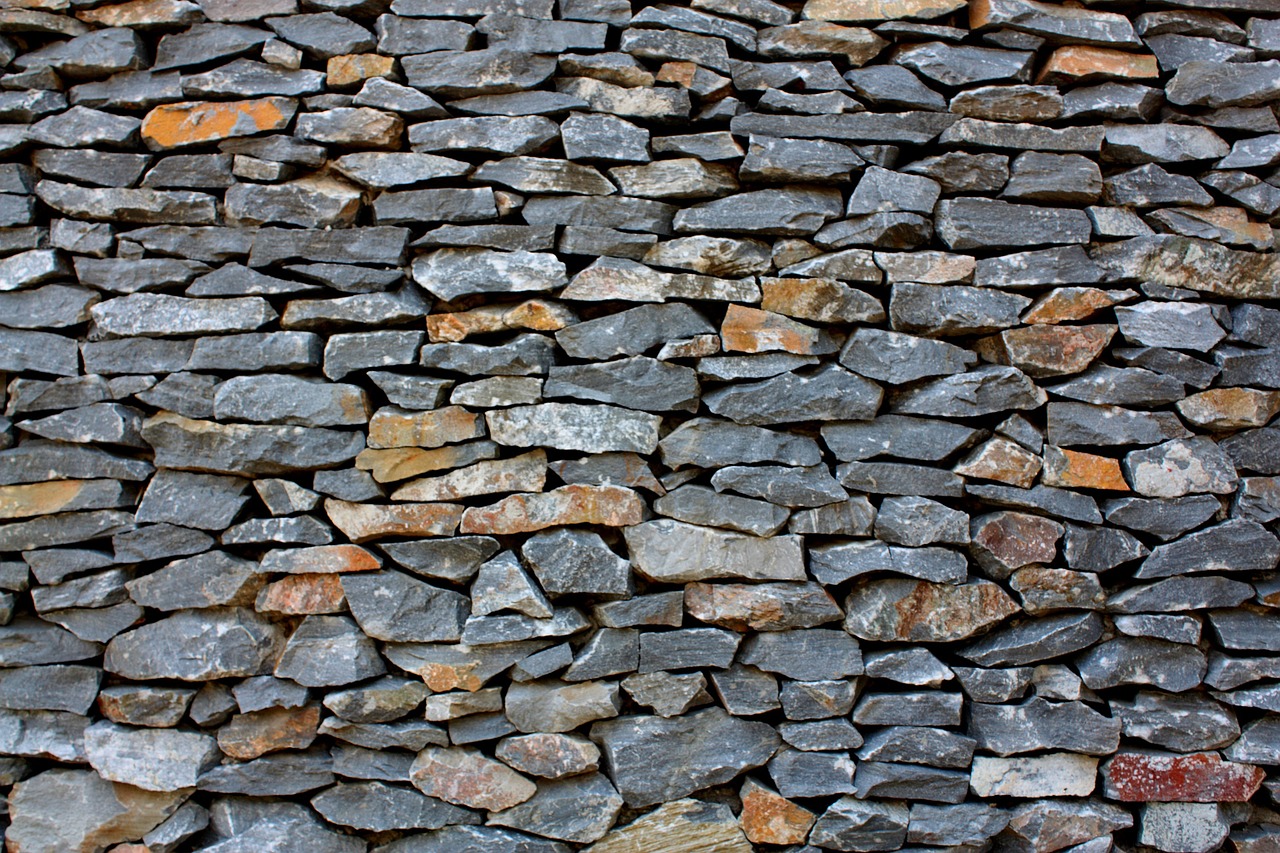 the wall rock stone walls free photo