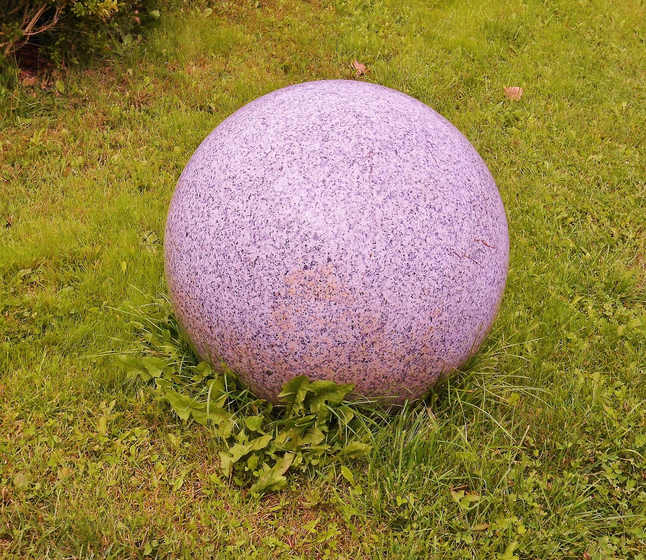 stone ball stone about free photo
