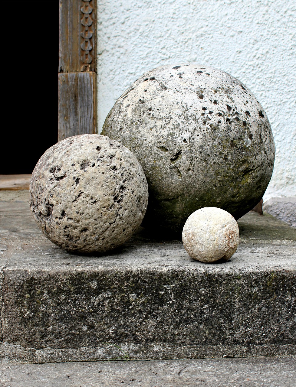 stone balls stones balls free photo