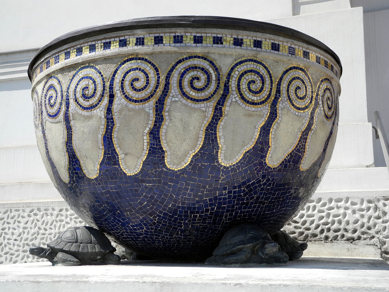 stone bowl vienna secession art nouveau free photo