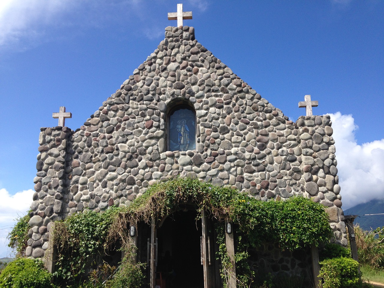 stone church church travel free photo