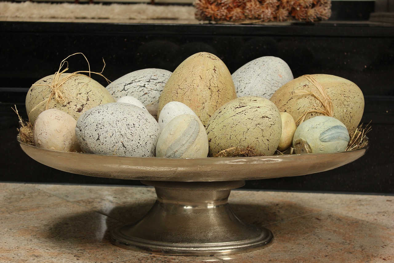 stone eggs egg easter eggs free photo