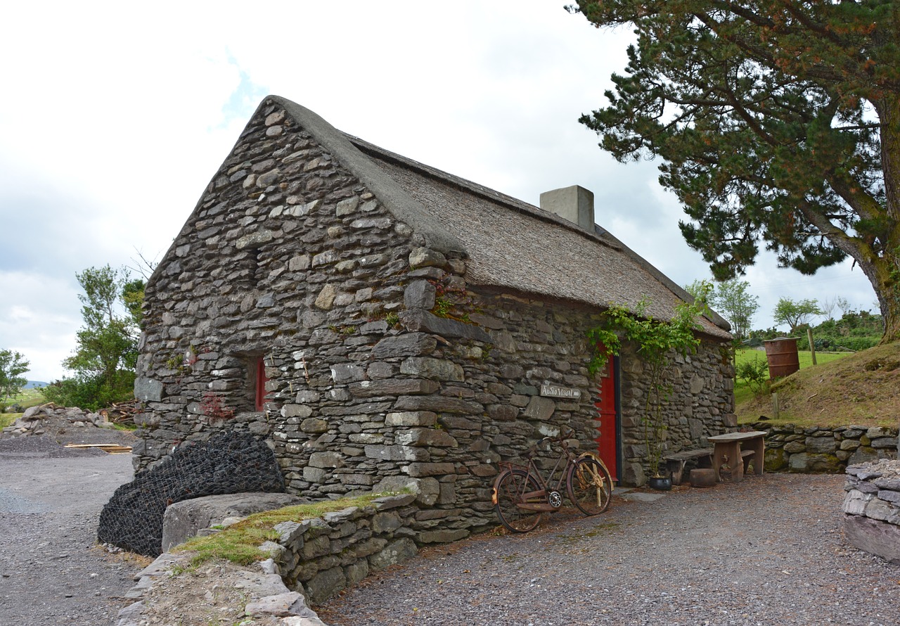 stone house irish simply free photo