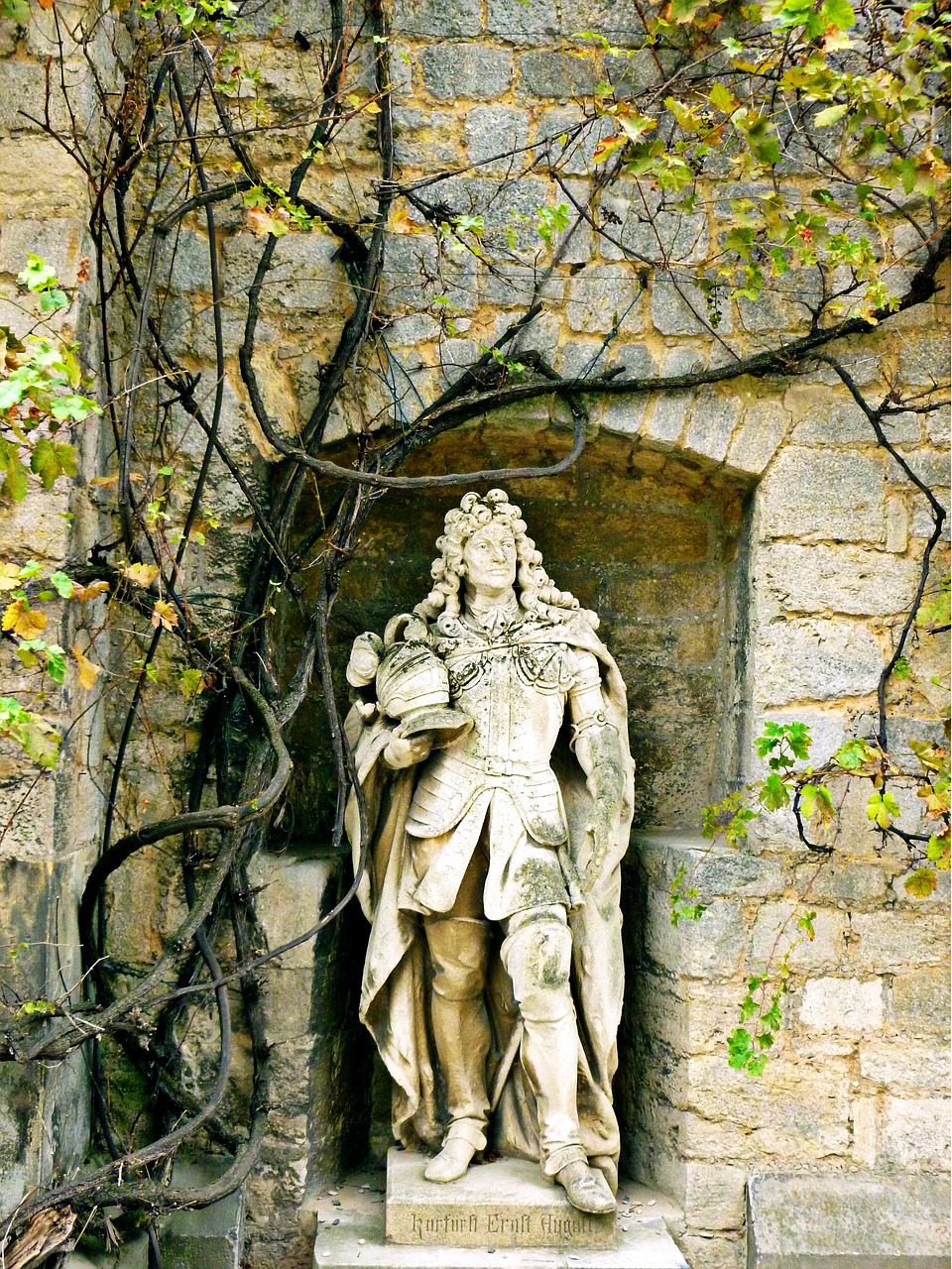 stone sculpture ernest augustus statue free photo