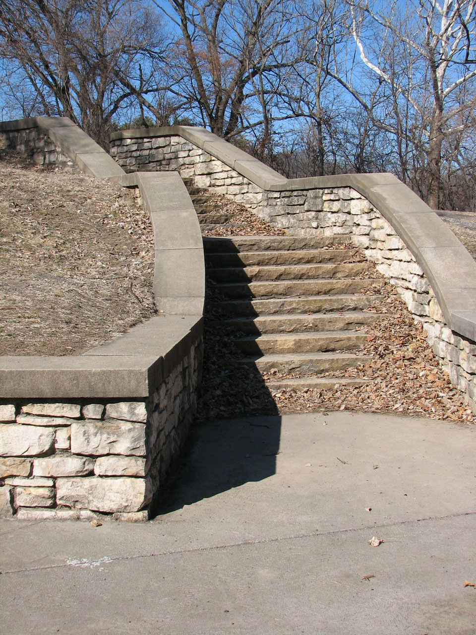 stairs stone brick free photo