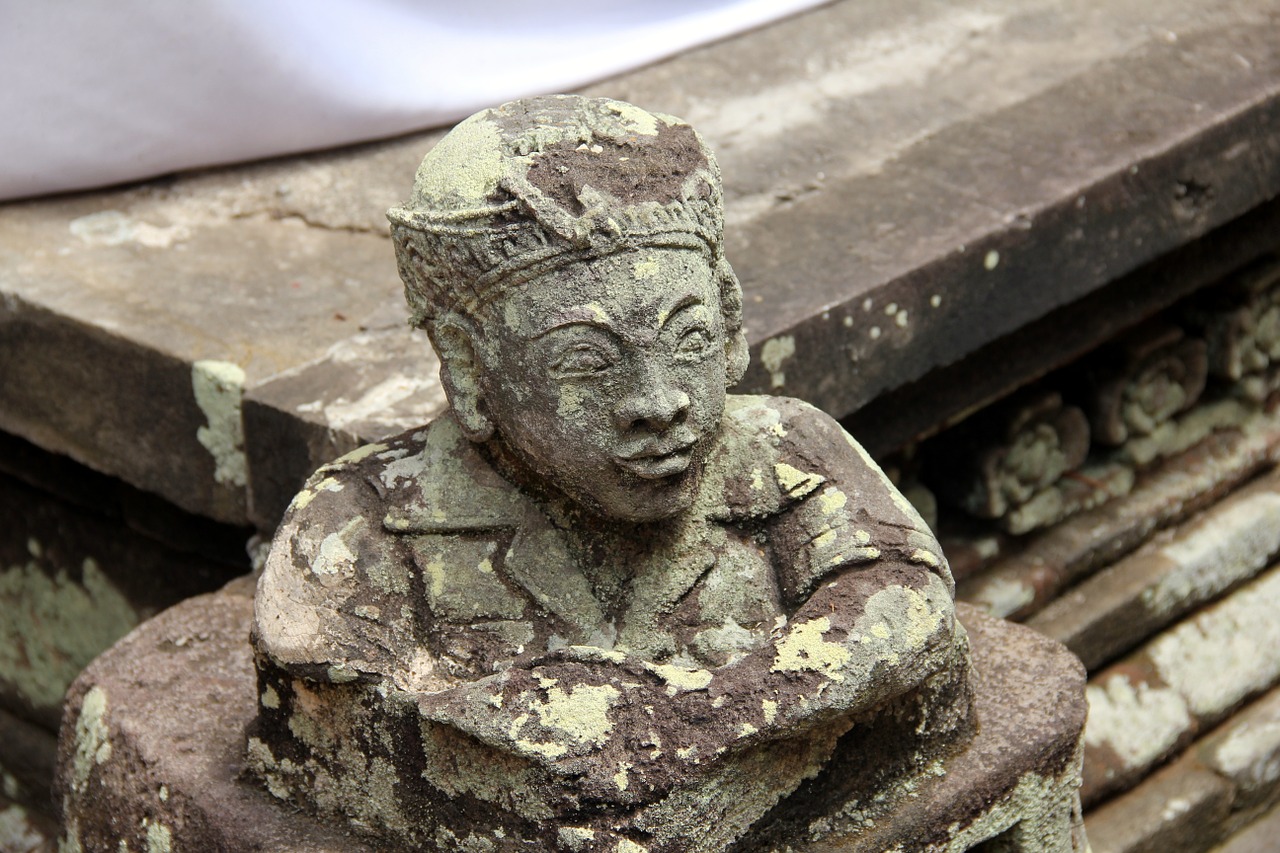 stone statue indonesia bali free photo