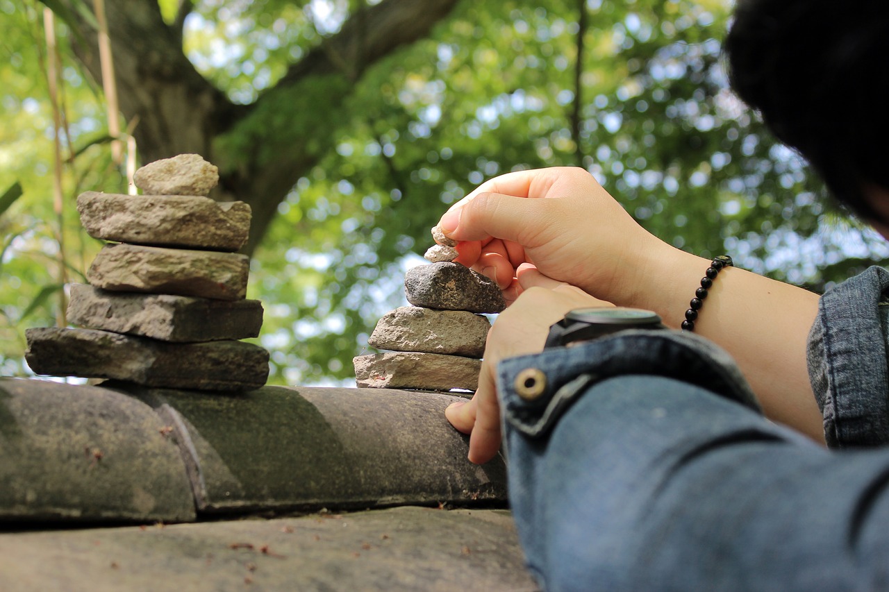 stone tower stone wish free photo