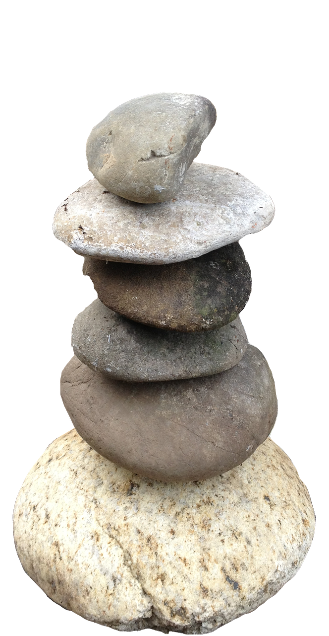 stone tower stone cairn free photo