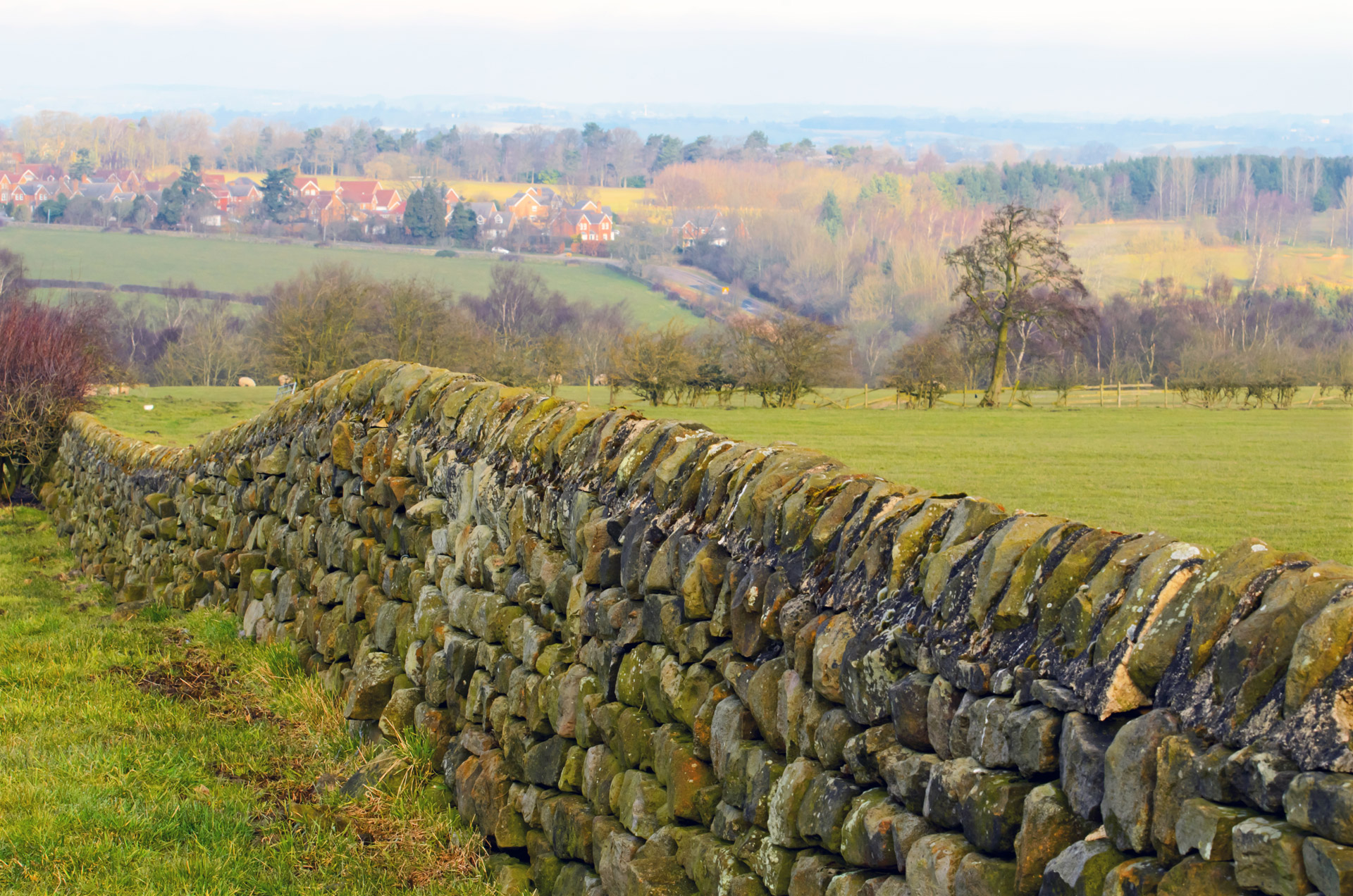 landscape stone wall free photo