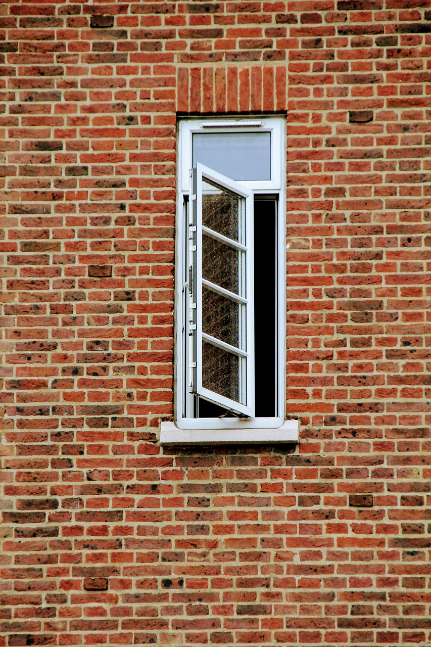 stone wall facade window free photo