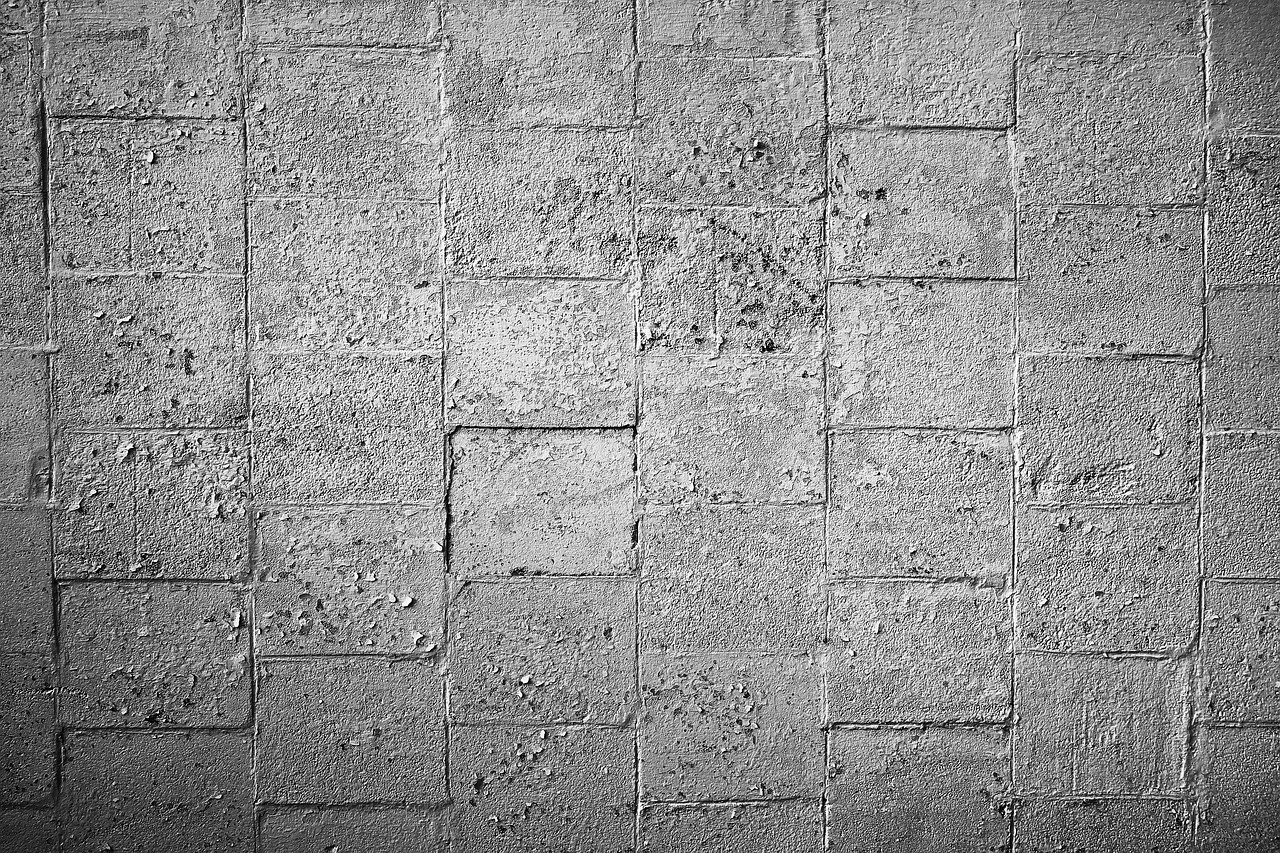 stone wall blocks concrete free photo