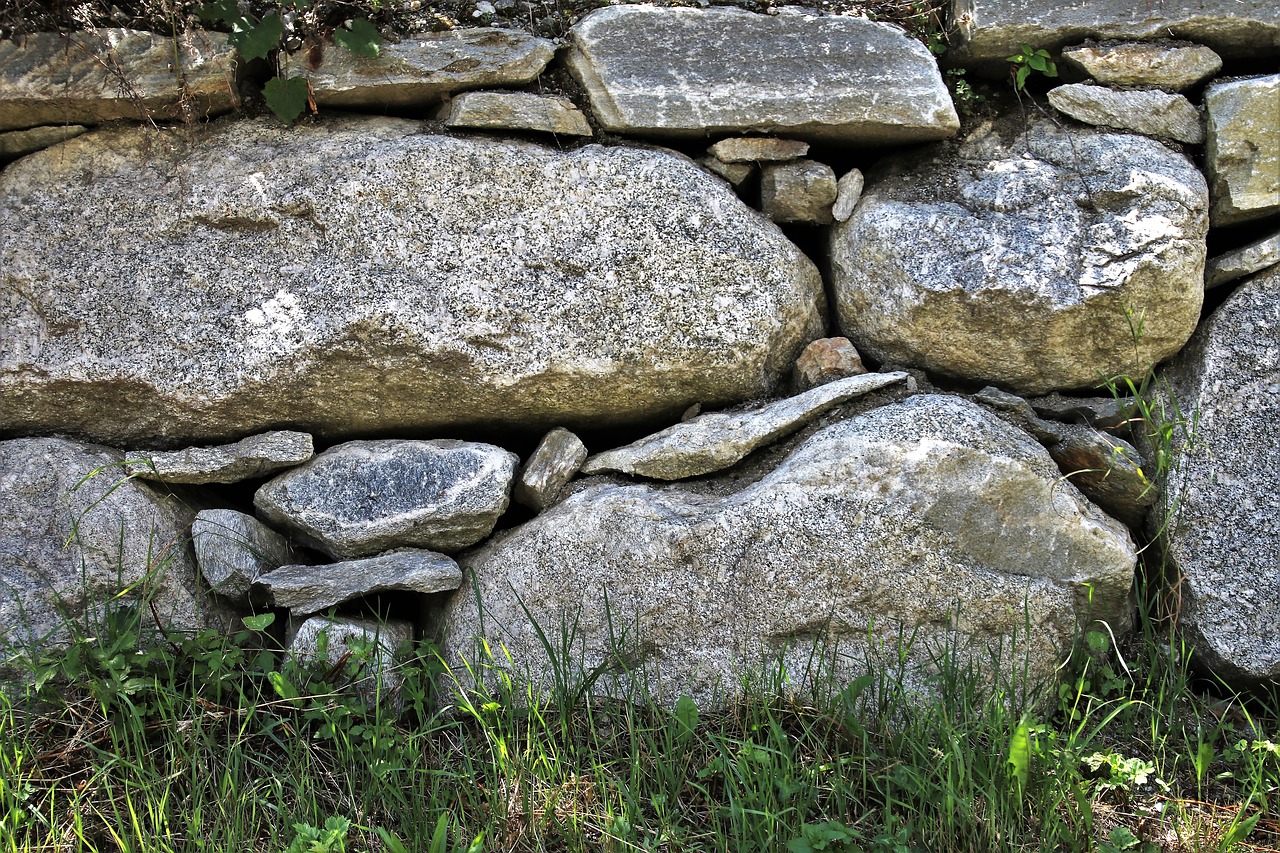 stone wall  stone  rocks free photo