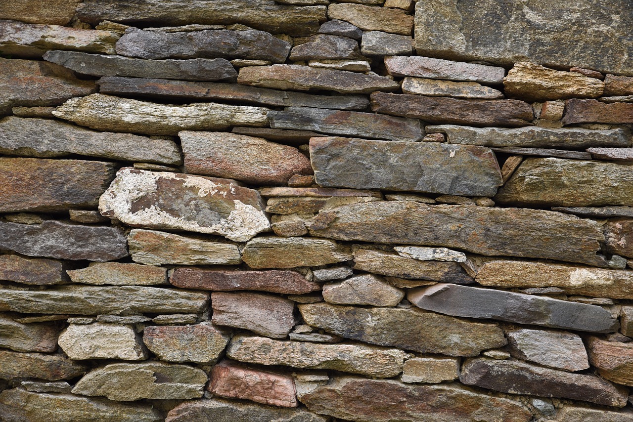 stone wall wall old free photo