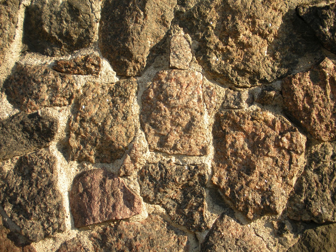 stone wall granite structure free photo