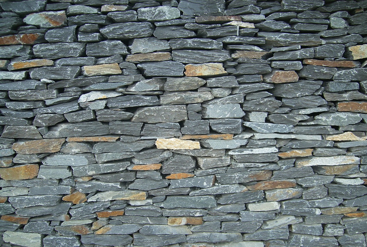 stone wall wall stones free photo