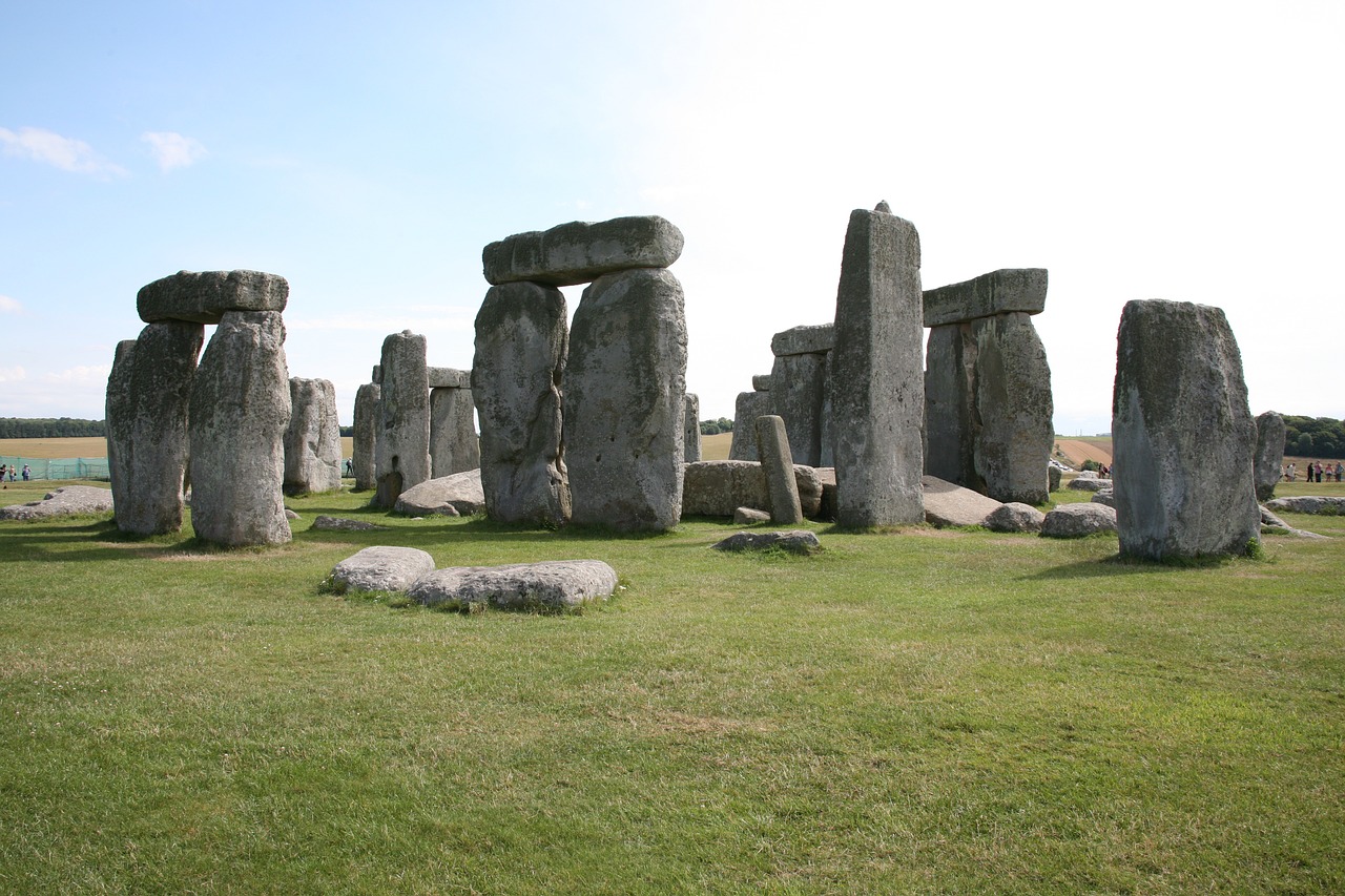 stonehenge stone circle landscape free photo