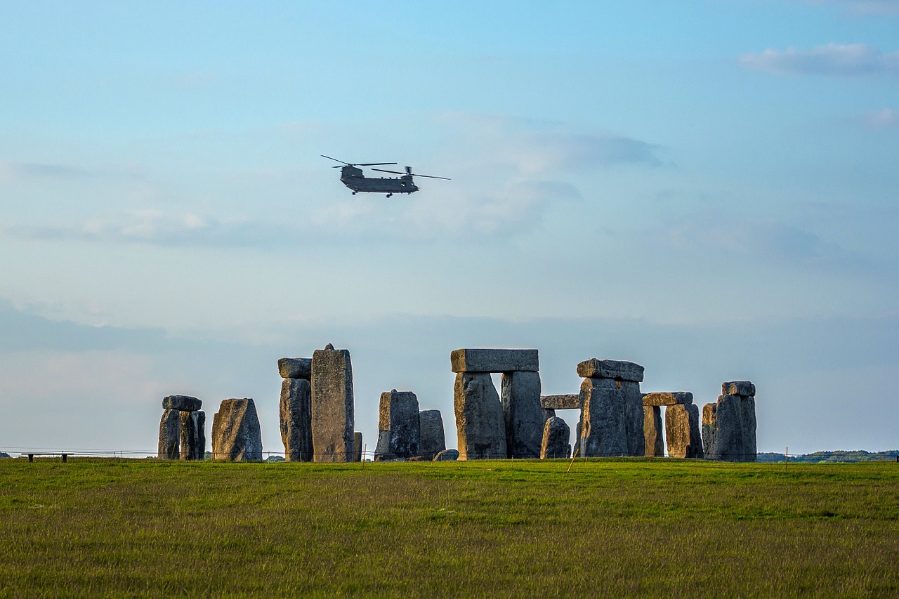 stonehenge monument silhouette free photo