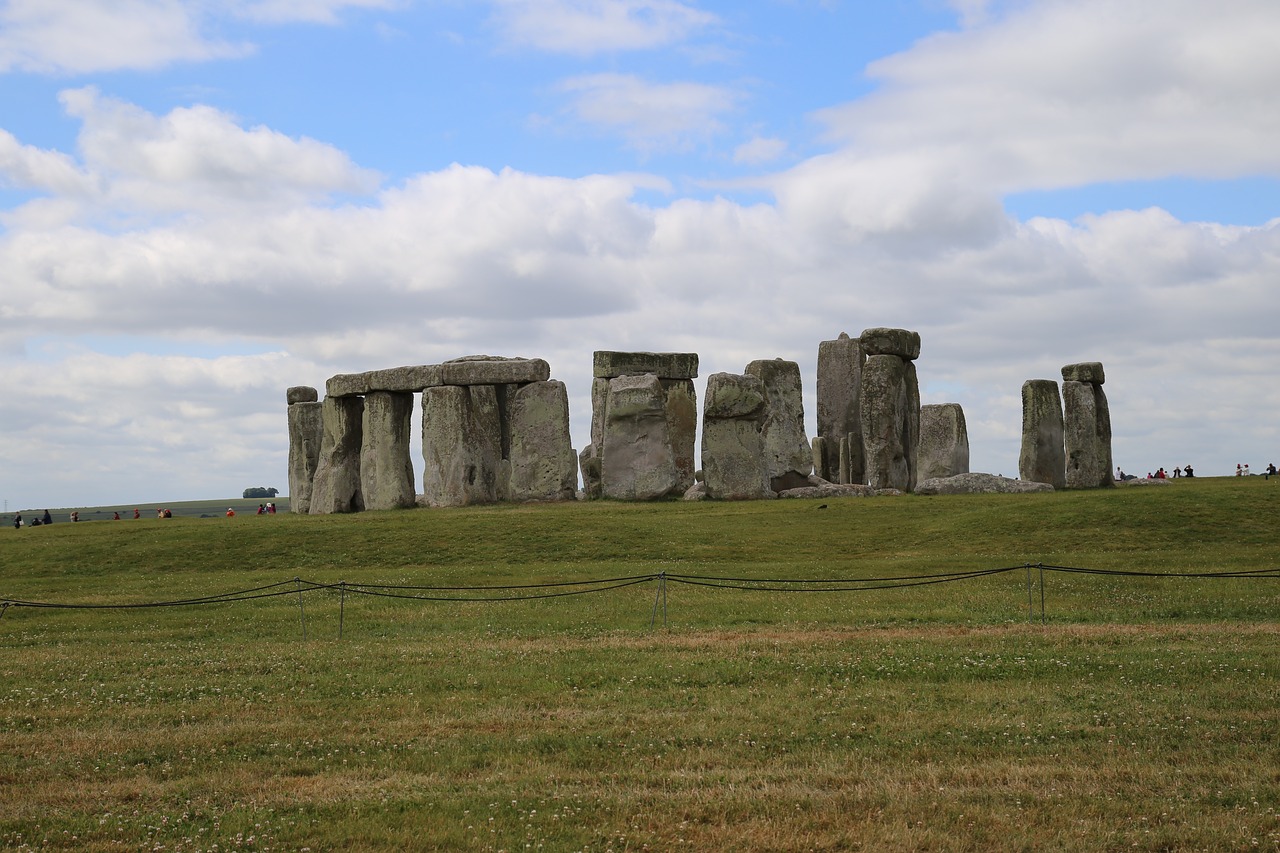 stonehenge  england  hut free photo