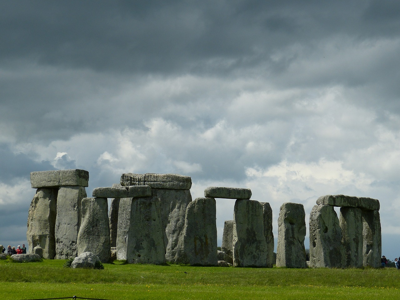stonehenge stone circle megalithic structure free photo