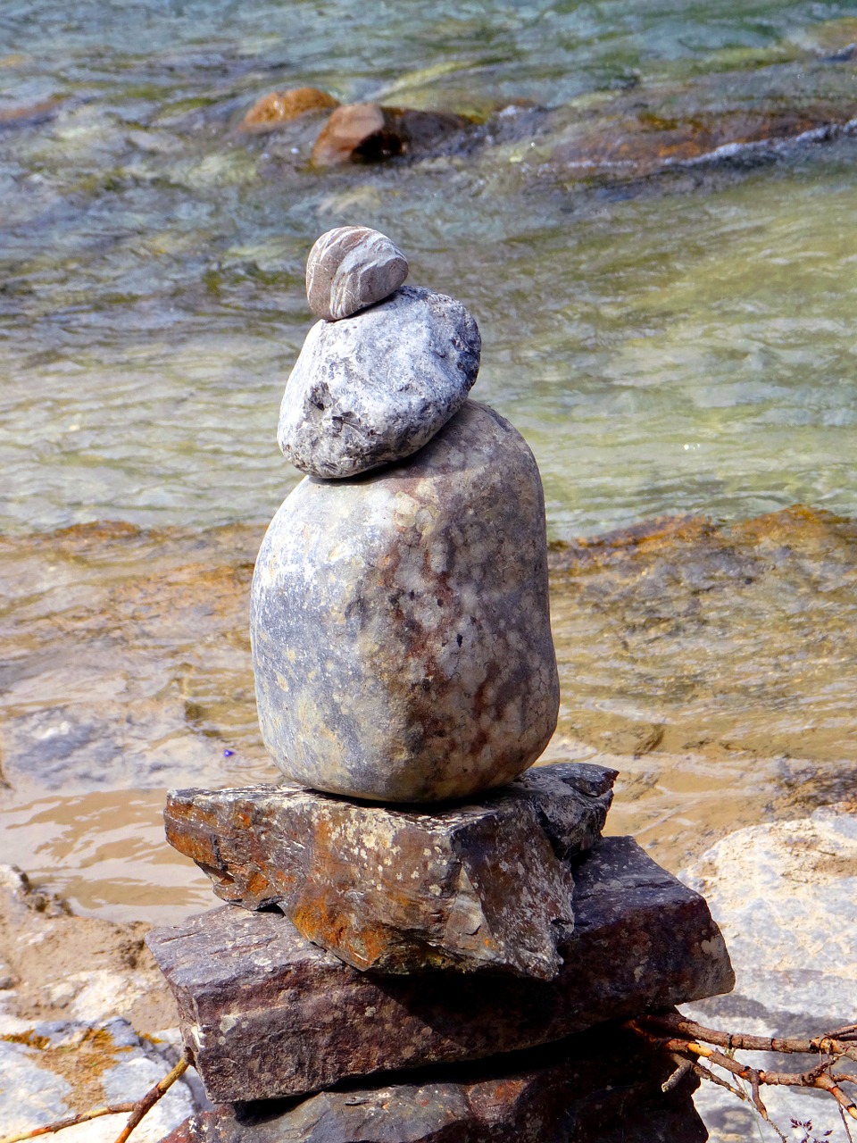 stones balance zen free photo